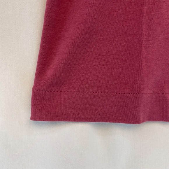 Zara T-shirt Light Burgandy Heavyweight Men’s Size Large - Picture 7 of 14